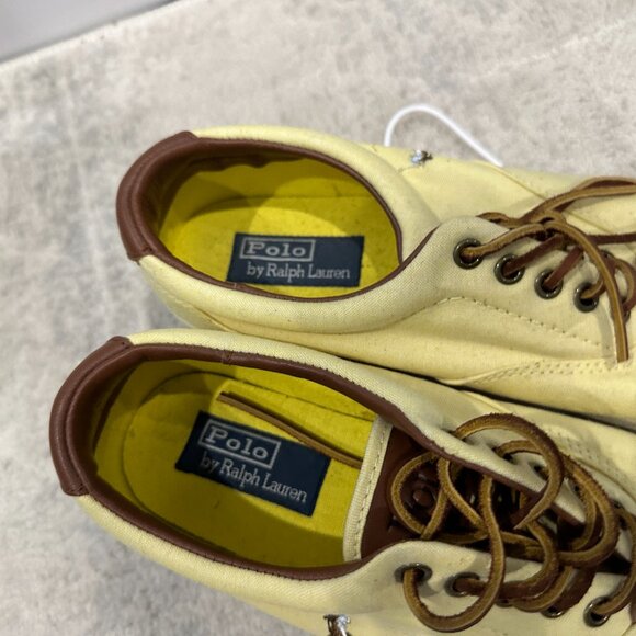 Polo Ralph Lauren Retro Men's Vaughn Shoes Size 10 - Picture 5 of 8